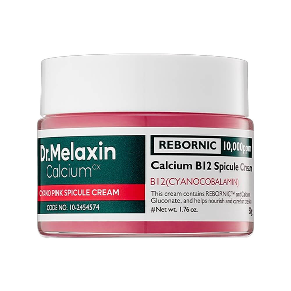 Крем для лица с биоспикулами и витамином B12 Dr.Melaxin Calcium Cyano Pink Spicule Cream