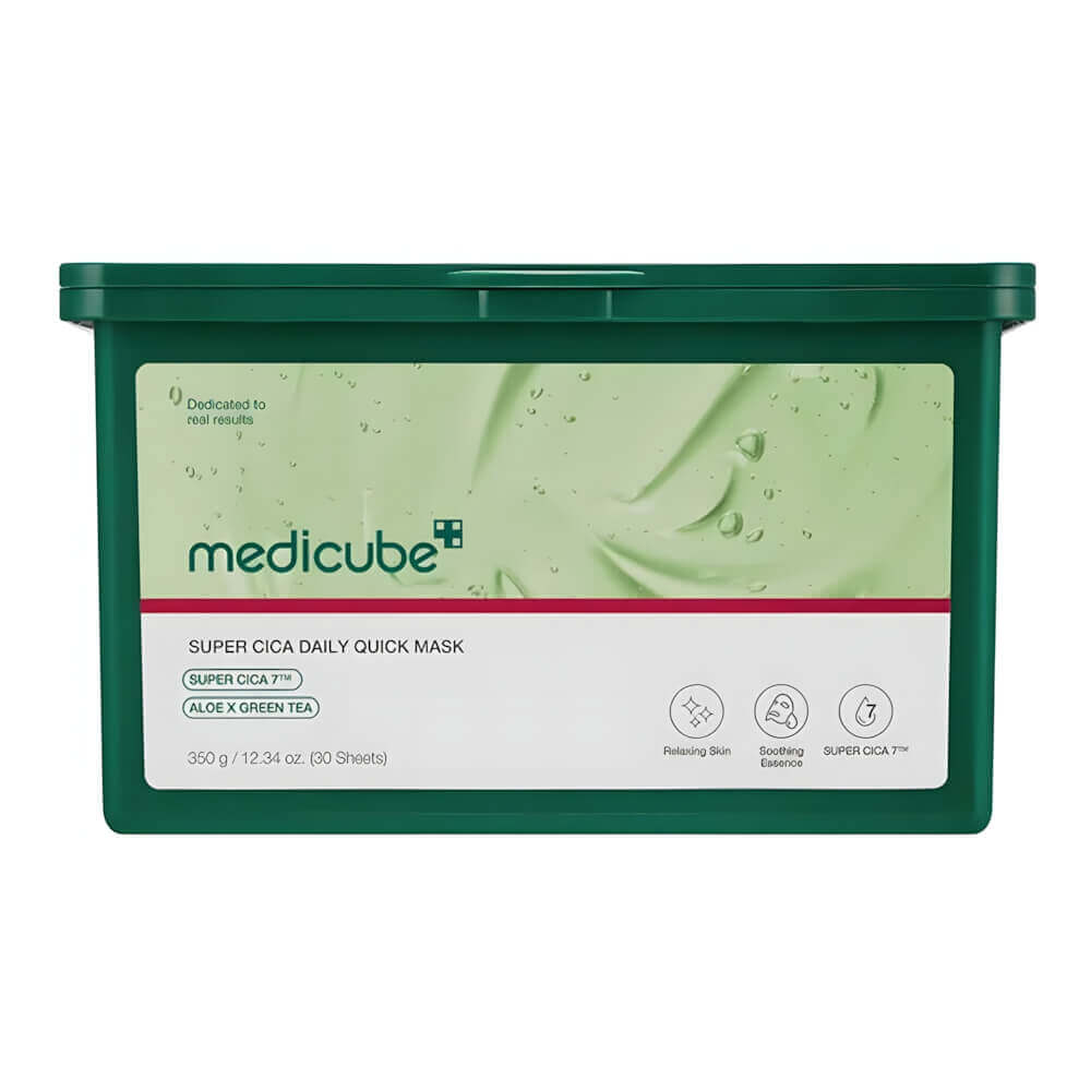 Набор успокаивающих тканевых масок с центеллой medicube Super Cica Daily Quick Mask