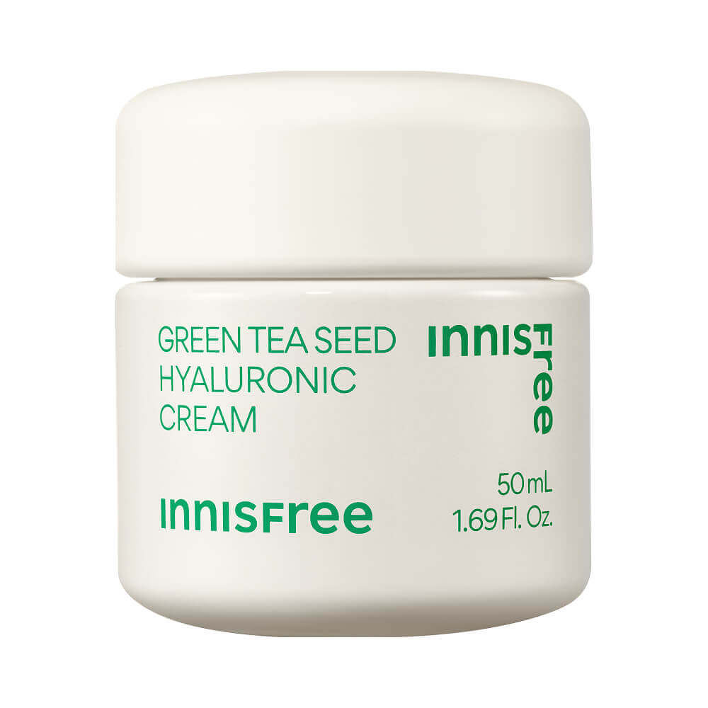 Увлажняющий крем с зелёным чаем Innisfree Green Tea Seed Hyaluronic Cream 50 мл