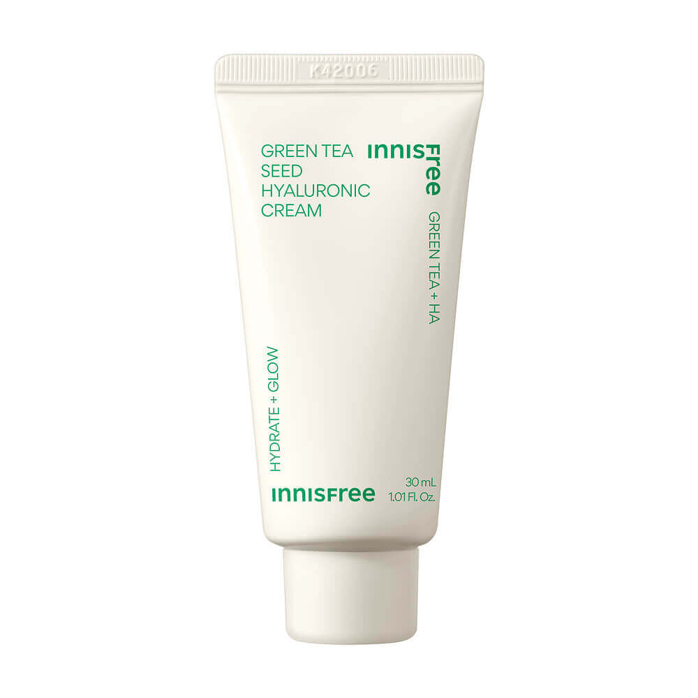 Увлажняющий крем с зелёным чаем Innisfree Green Tea Seed Hyaluronic Cream 30 мл