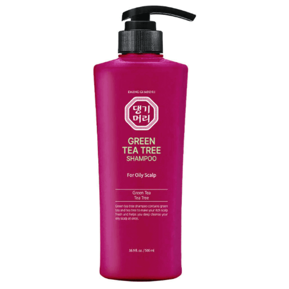 Шампунь для жирной кожи головы с чайным деревом Daeng Gi Meo Ri Green Tea Tree Shampoo
