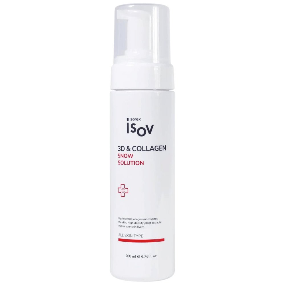 Восстанавливающий тонер-мусс с коллагеном Isov 3D & Collagen