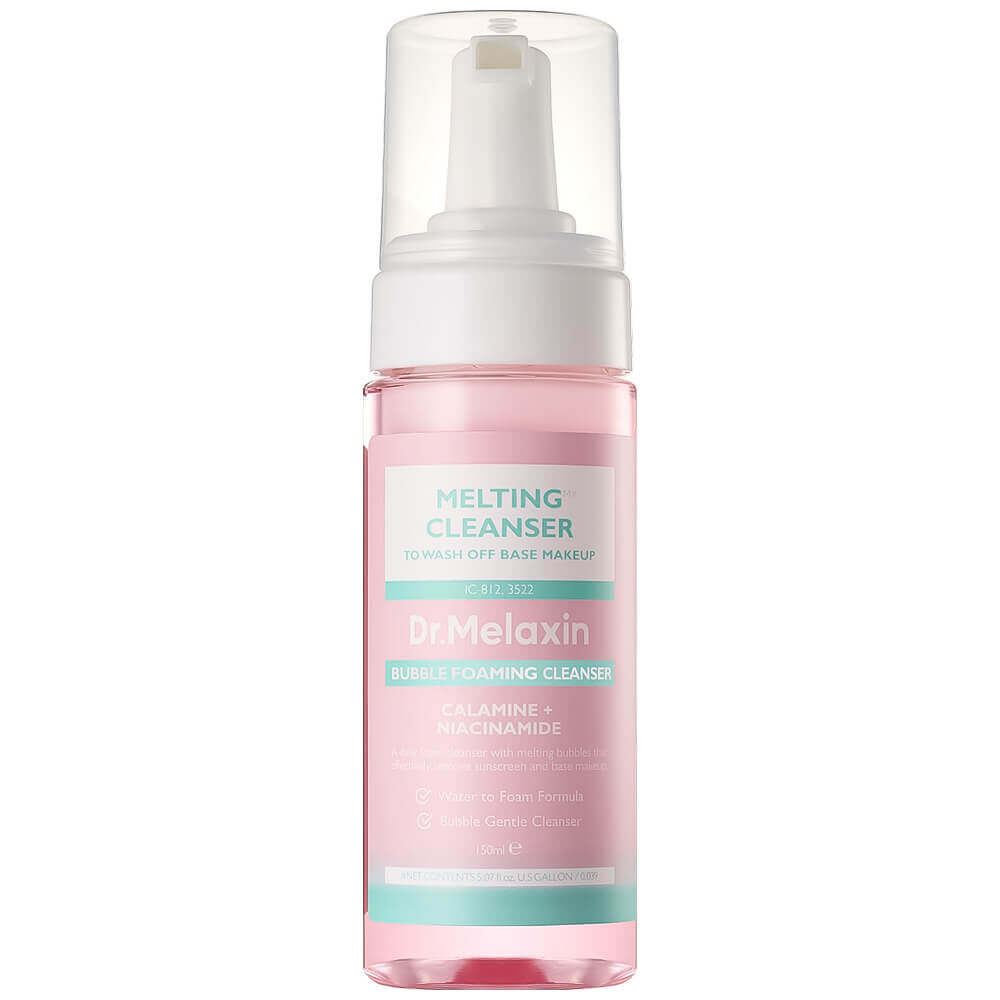 Кислородная пенка для умывания с каламином Dr.Melaxin Melting Cleanser