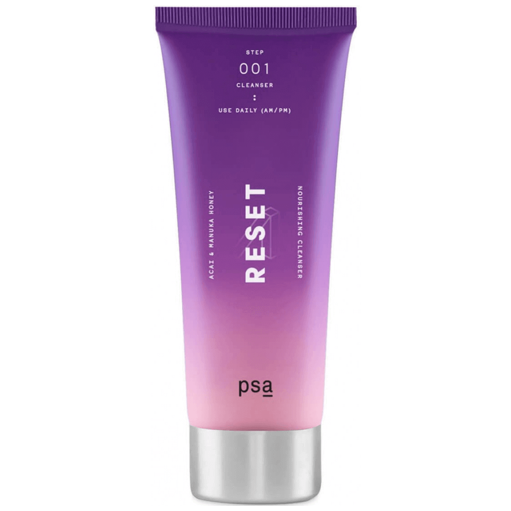 Очищающее средство для сияния кожи PSA Reset Acai & Manuka Honey Nourishing Cleanser