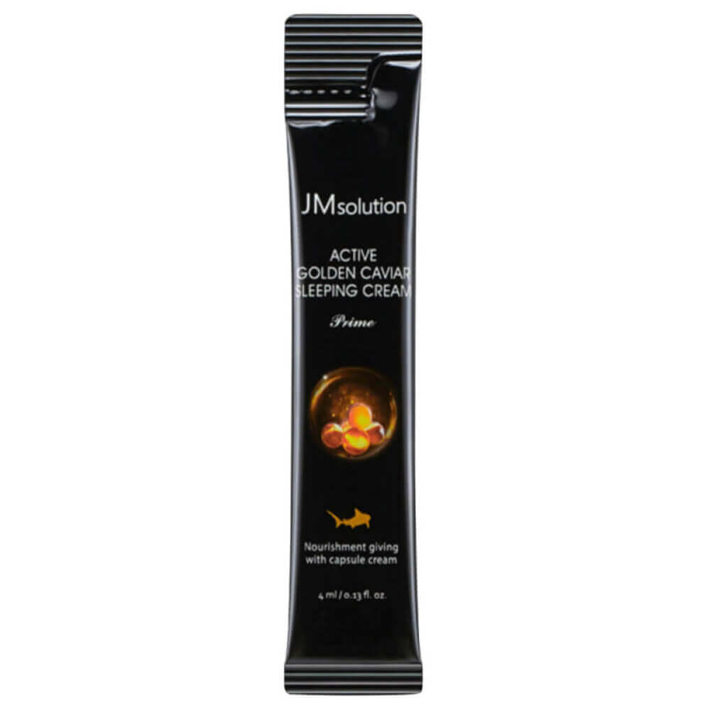 Ночная маска с золотом и икрой JMsolution Active Golden Caviar Sleeping Cream Prime 1 шт