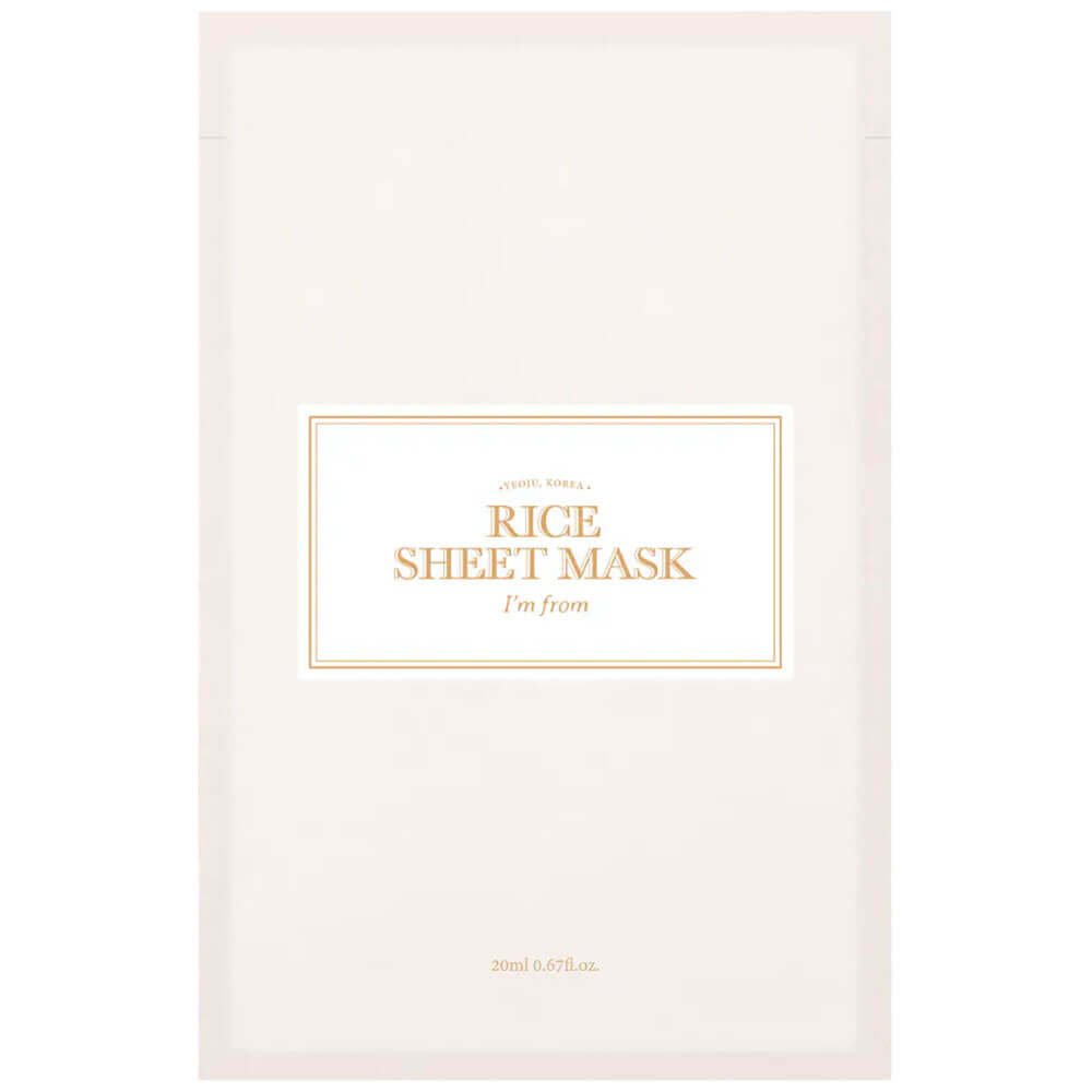 Тканевая маска для лица с экстрактом риса I'm From Rice Sheet Mask
