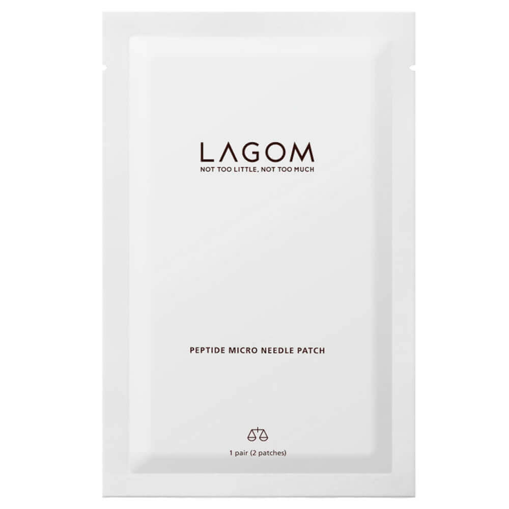 Пептидные патчи с микроиглами от морщин под глазами Lagom Peptide Micro Needle Patch