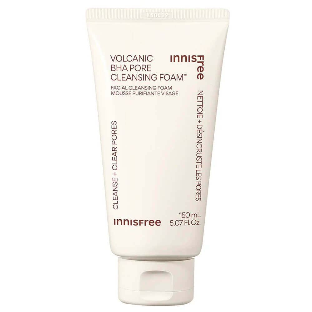 Пенка для умывания с BHA и вулканическим пеплом Innisfree Volcanic BHA Pore Cleansing Foam