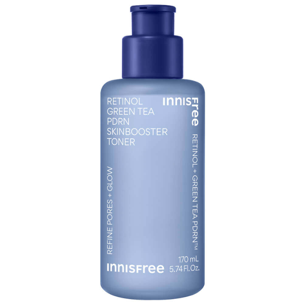 Бустер-тонер с ретинолом и зелёным чаем Innisfree Retinol Green Tea PDRN Skin Booster Toner