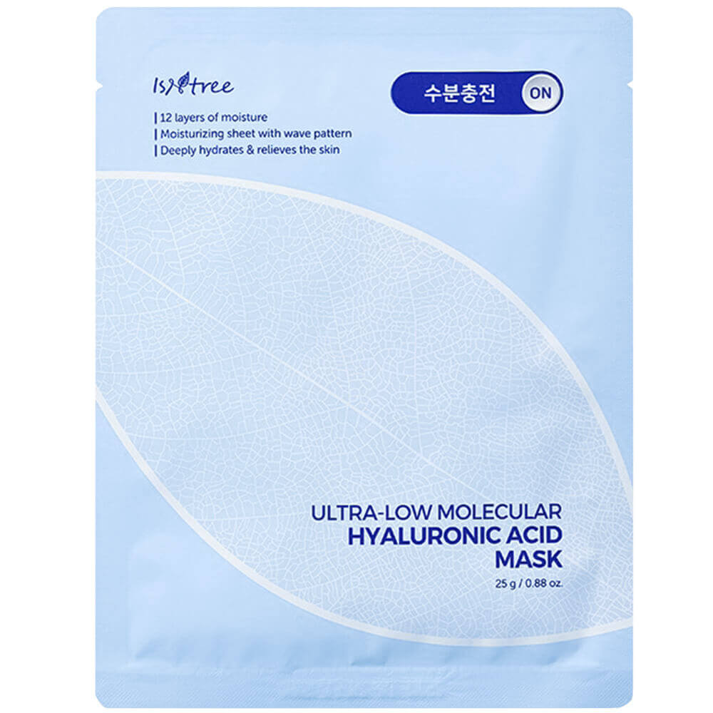 Ультраувлажняющая маска с гиалуроновой кислотой IsNtree Ultra-Low Molecular Hyaluronic Acid Mask