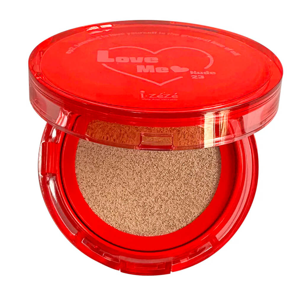 Кушон для лица с сияющим финишем IZEZE Love Me Cushion SPF50+ PA++++ 23 Nude