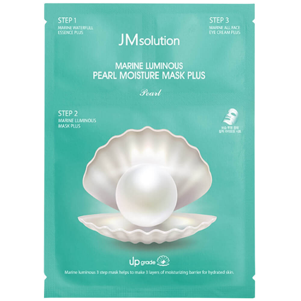 Трёхшаговый увлажняющий набор с жемчугом JMsolution Marine Luminous Pearl Moisture Mask Plus