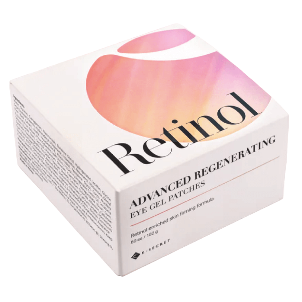 Регенерирующие патчи для век с ретинолом K-SECRET Advanced Regenerating Eye Gel Patches