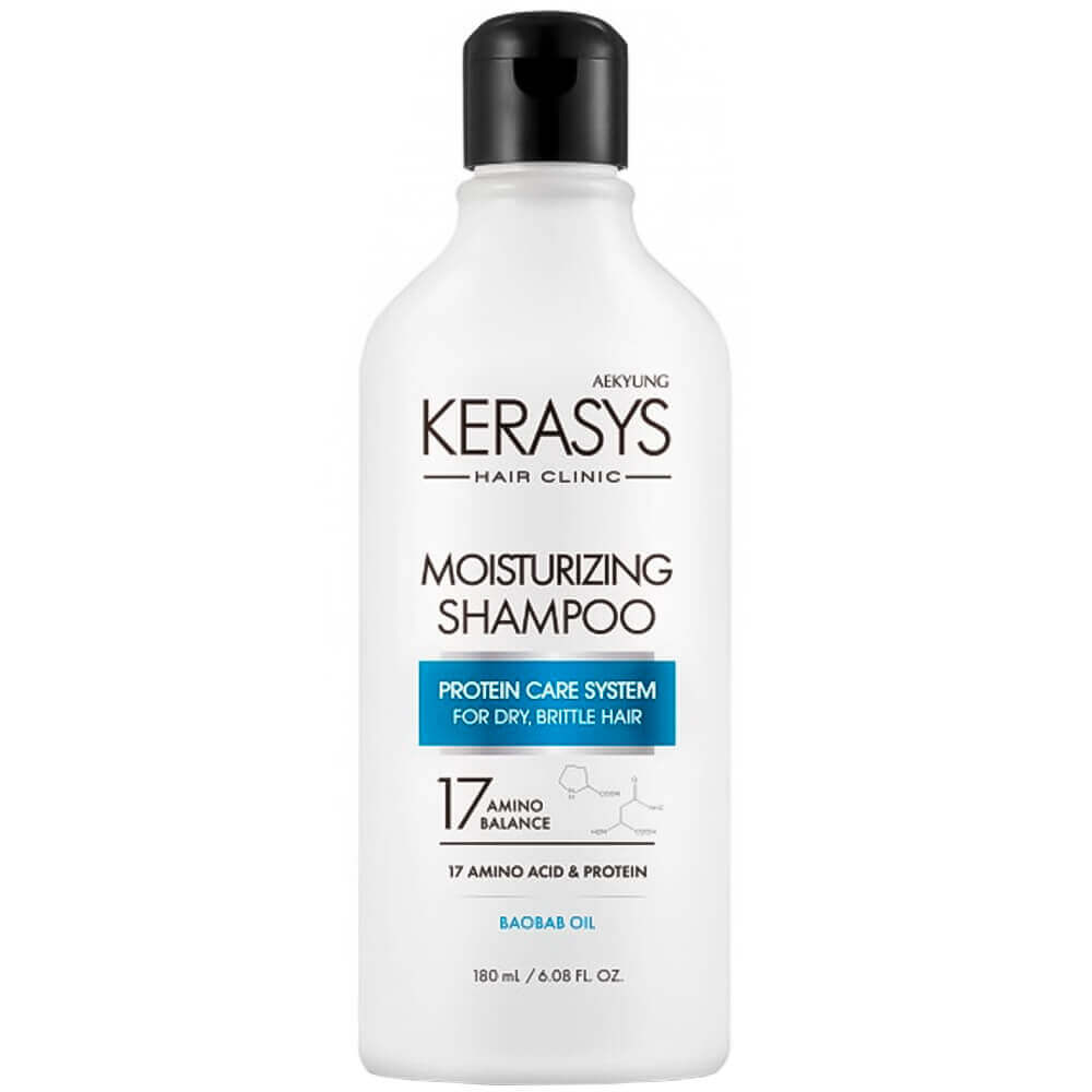 Увлажняющий шампунь для волос Kerasys Hair Clinic Moisturizing Shampoo
