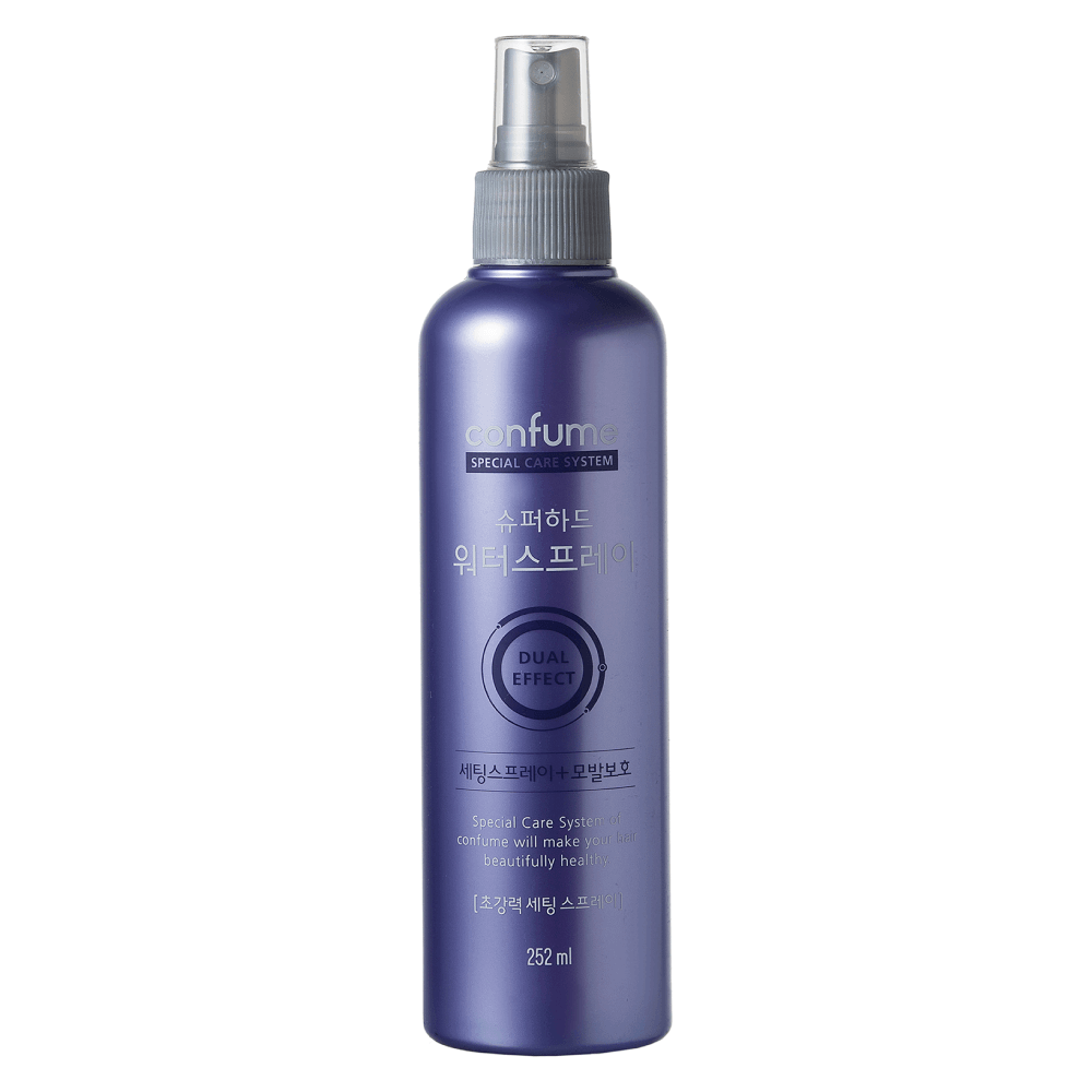 Жидкий лак-спрей высокой фиксации Welcos Confume Superhard Water Spray