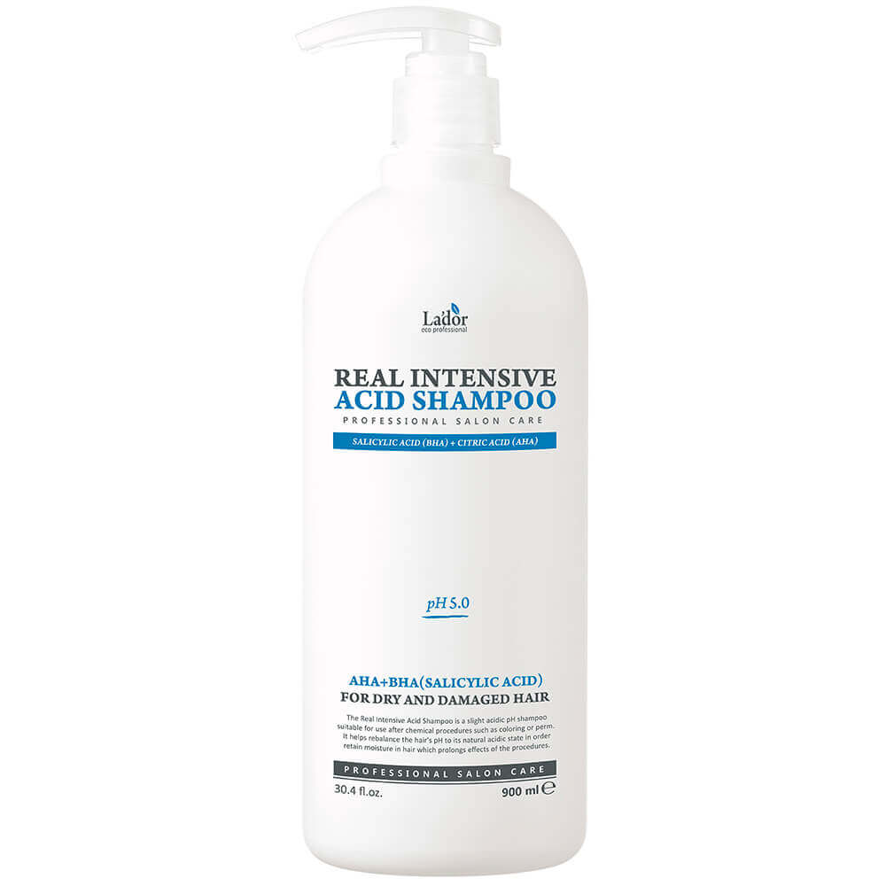 Интенсивный кислотный шампунь для сухих и повреждённых волос Lador Real Intensive Acid Shampoo