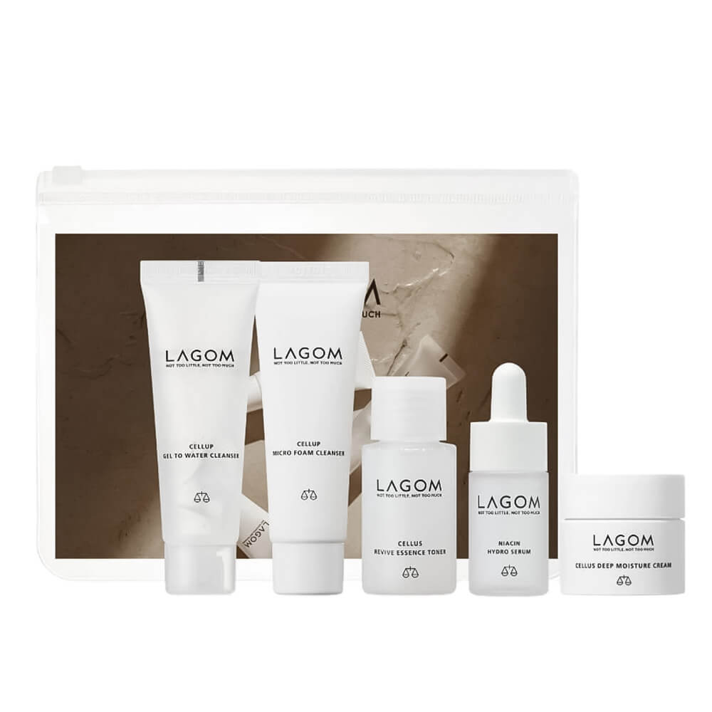 Набор миниатюр для глубокого увлажнения Lagom Travel Kit