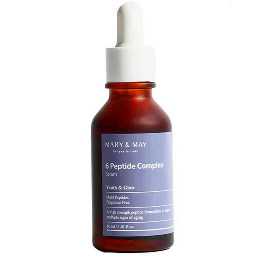 Омолаживающая ампула с пептидным комплексом Mary&May 6 Peptide Complex Serum