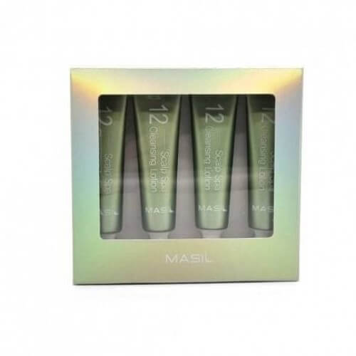 Очищающий лосьон для кожи головы Masil 12 Scalp Spa Cleansing Lotion - набор