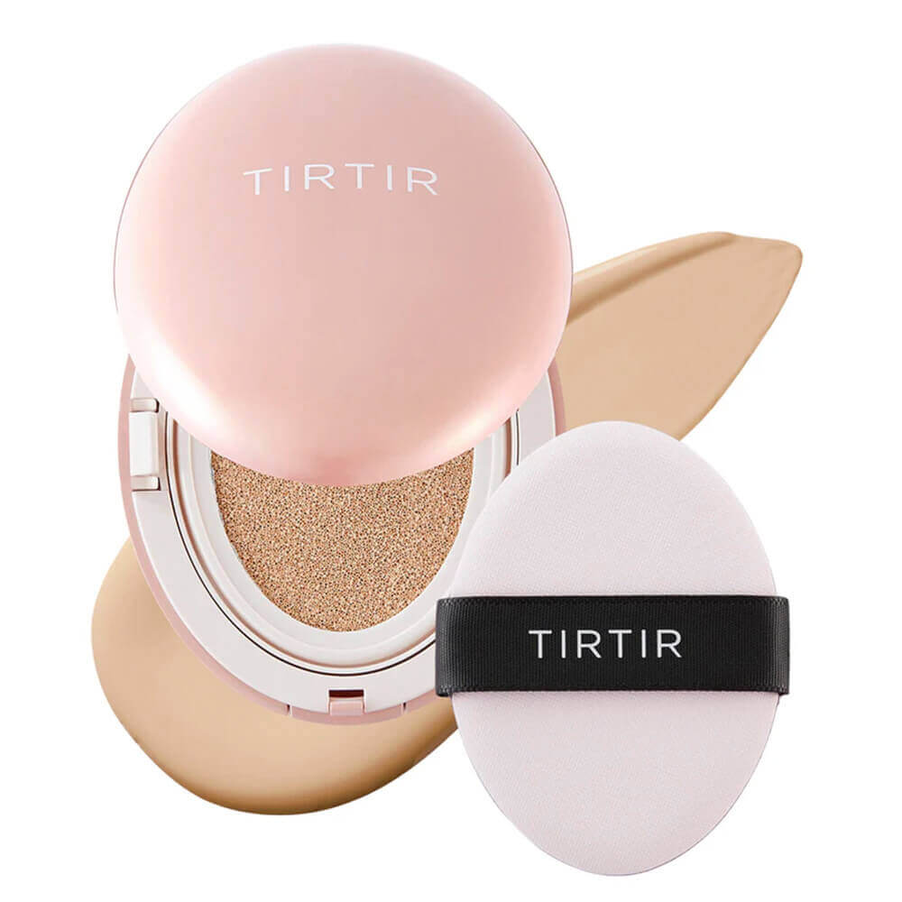 Стойкий кушон с матовым финишем TIRTIR Mask Fit All Cover Cushion 21N Ivory