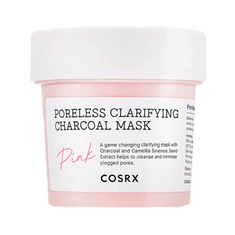 Очищающая маска для сужения пор Cosrx Poreless Clarifying Charcoal Mask Pink