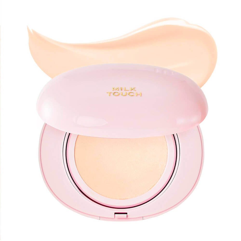 Кушон с сияющим финишем Milk Touch All-day Skin Fit Milky Glow Cushion 15N Fair Ivory