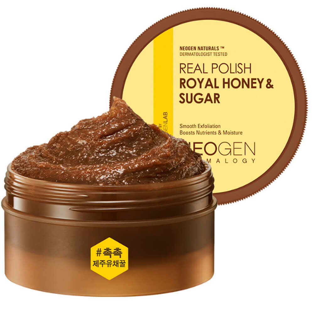 Питательный сахарный скраб с мёдом Neogen Dermalogy Real Polish Honey&Sugar