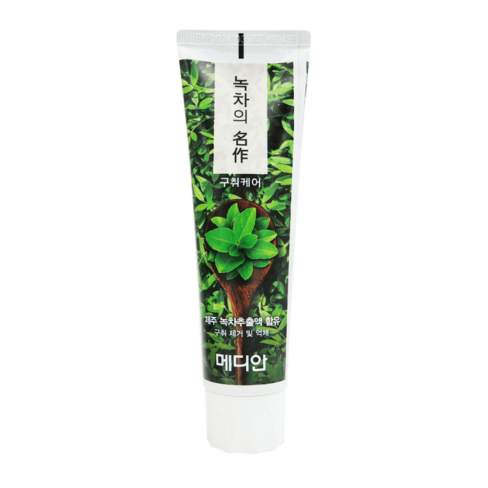 Противовоспалительная зубная паста с зелёным чаем Median Green Tea Energy Toothpaste