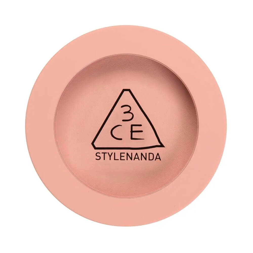 Матовые компактные румяна 3CE Mood Recipe Face Blush #Nude Peach