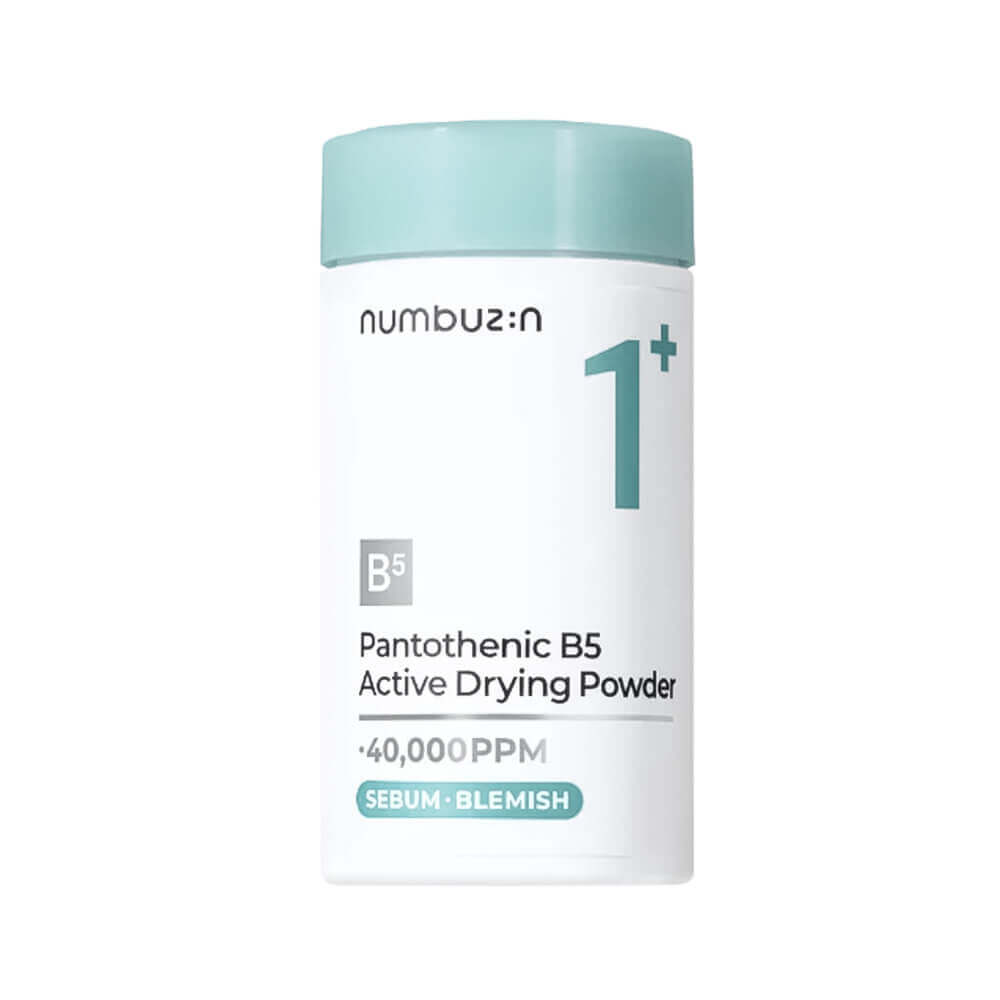 Пудра против воспалений с пантенолом numbuzin No.1 Pantothenic B5 Active Drying Powder