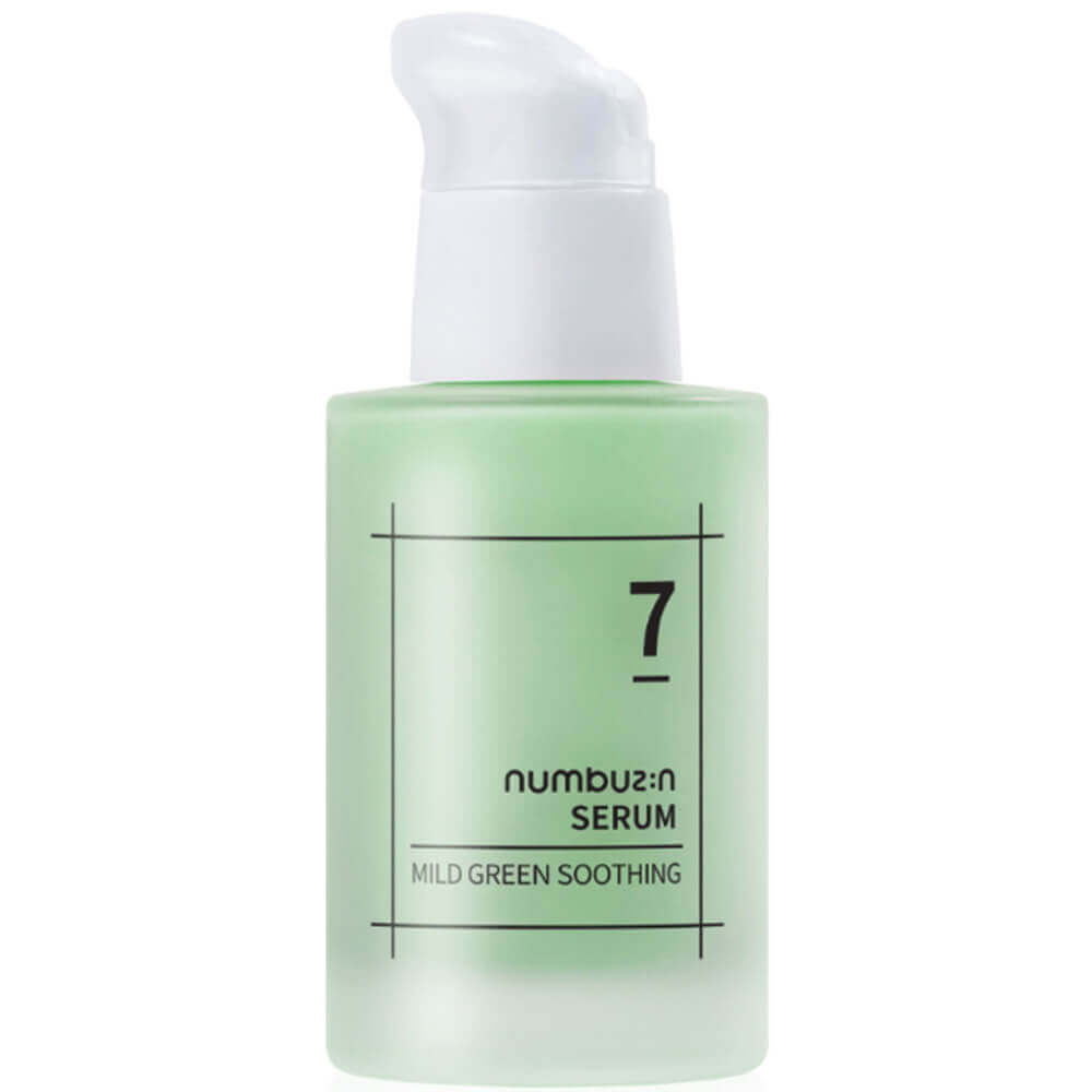 Успокаивающая сыворотка для глубокого увлажнения numbuzin No.7 Mild Green Soothing Serum