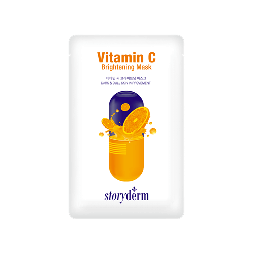 Осветляющая тканевая маска с витамином С Storyderm Vitamin C Brightening Mask