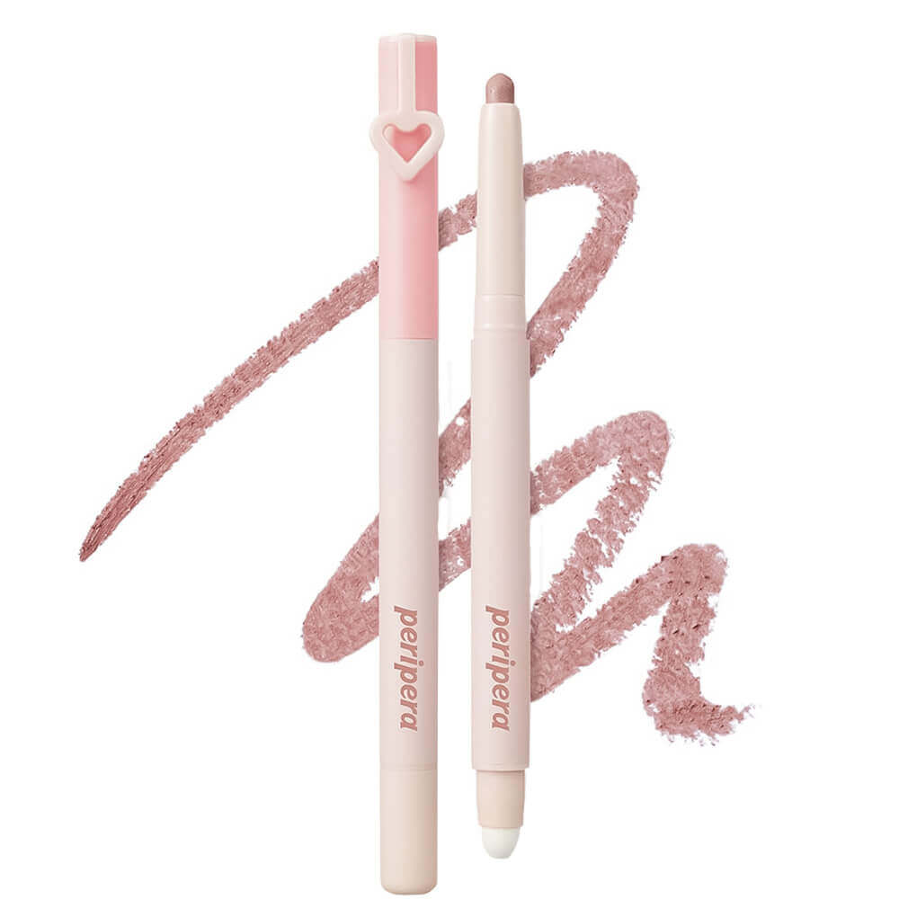 Карандаш для глаз с кистью Peripera Mood In Shade Eye Stick P03 Lovey Wave