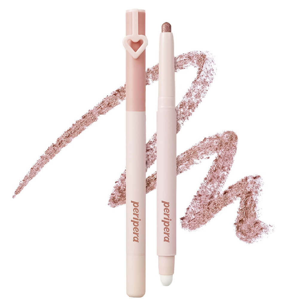 Карандаш для глаз с кистью Peripera Mood In Shade Eye Stick P05 Gleaming Desert