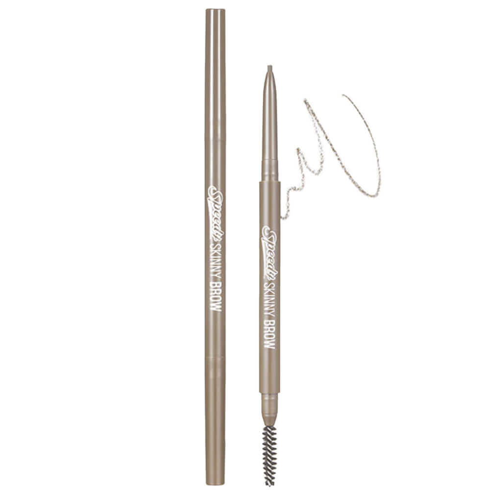 Тонкий карандаш для бровей Peripera Speedy Skinny Brow 08 Taupe Beige