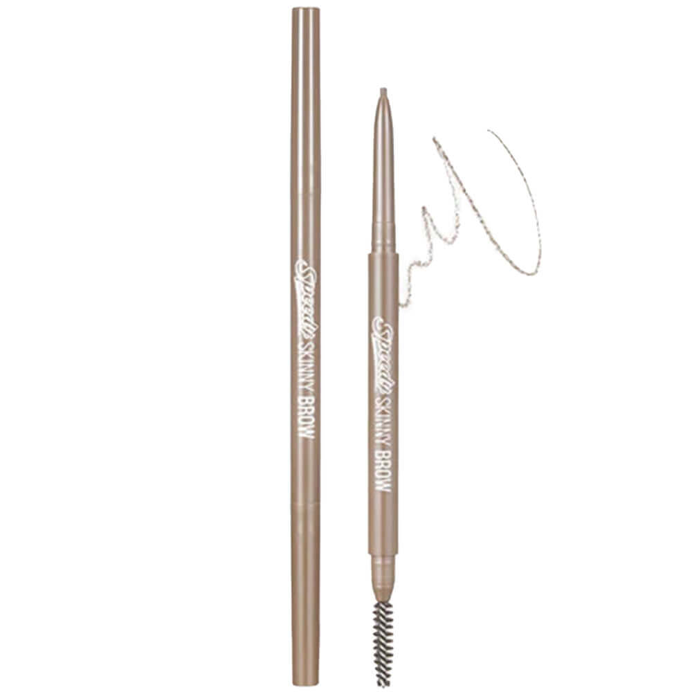 Тонкий карандаш для бровей Peripera Speedy Skinny Brow 09 Taupe Brown