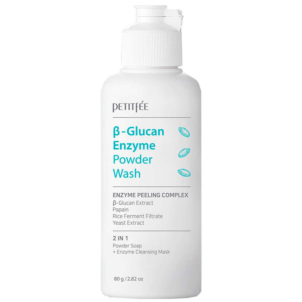 Энзимная пудра для умывания с бета-глюканом Petitfee B-Glucan Enzyme Powder Wash 80 г