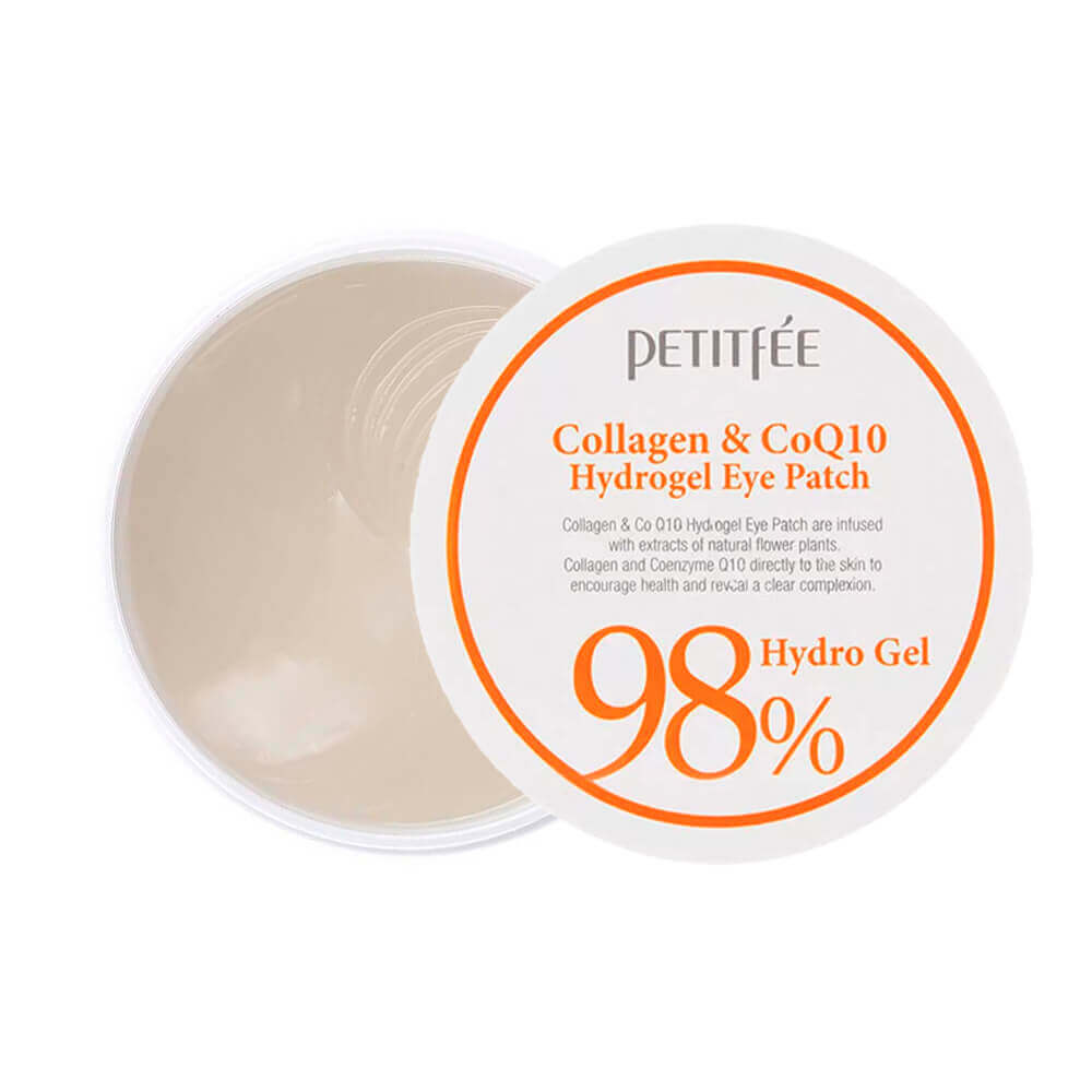 Гидрогелевые патчи с коллагеном Petitfee Collagen&CoQ10 Hydrogel Eye Patch