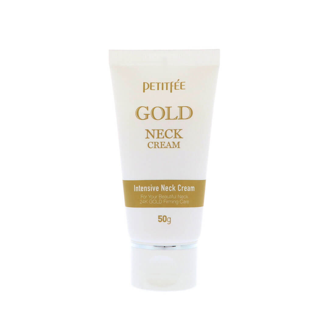 Омолаживающий крем для шеи с золотом Petitfee Gold Neck Cream