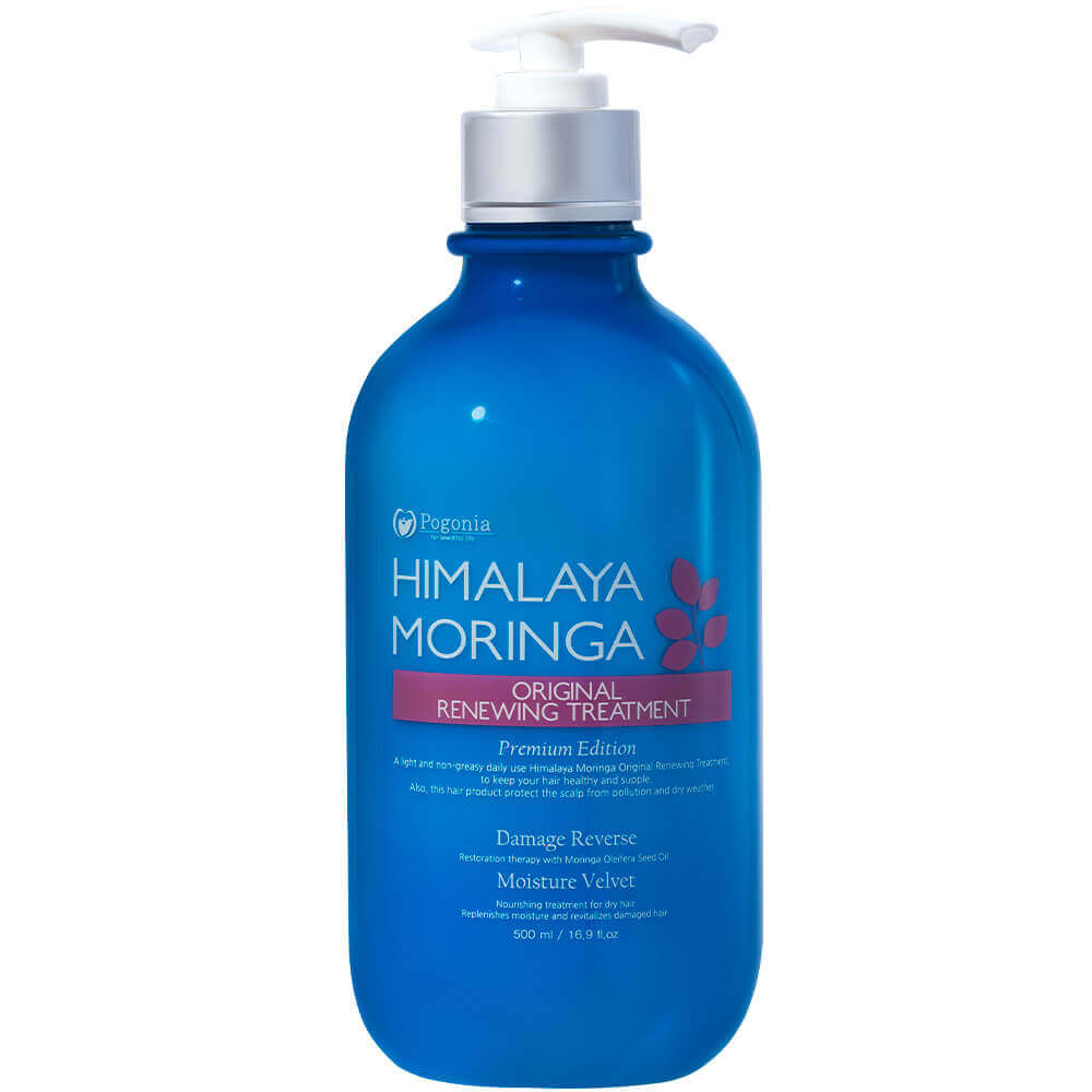 Восстанавливающий кондиционер с маслом моринги Pogonia Himalaya Moringa Original Renewing Treatment
