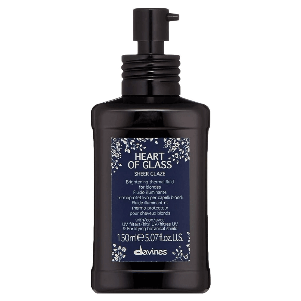 Защитный флюид для окрашенных волос Davines Heart of Glass Sheer Glaze