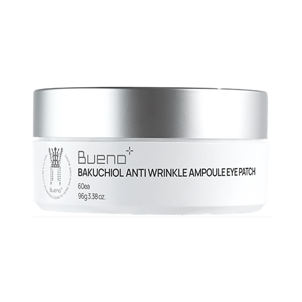 Лифтинг-патчи для век с бакучиолом и ретинолом Bueno Bakuchiol Anti Wrinkle Ampoule Eye Patch
