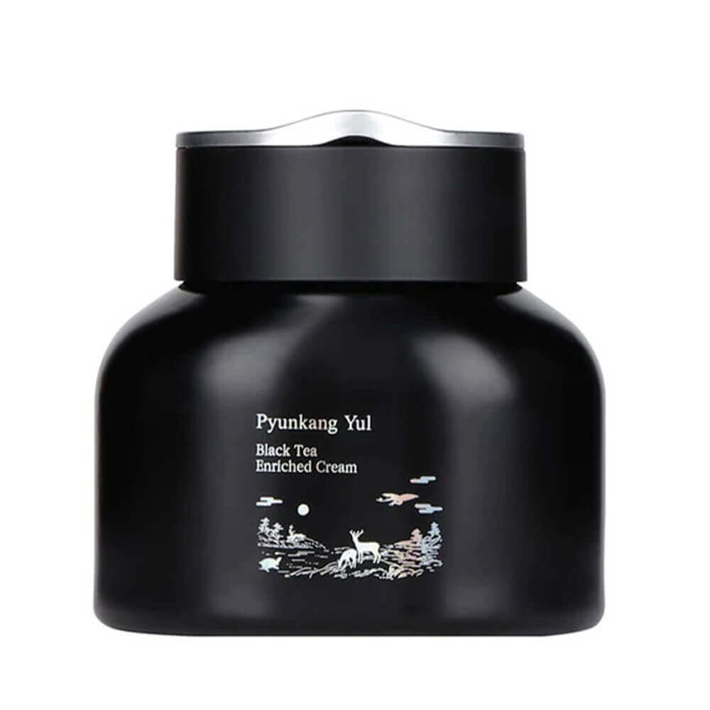 Омолаживающий питательный крем с комбучей Pyunkang Yul Black Tea Enriched Cream