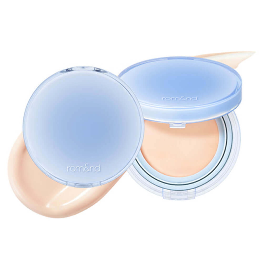 Лёгкий увлажняющий кушон rom&nd Bare Water Cushion SPF38 PA++++ 01 Porcelain 17