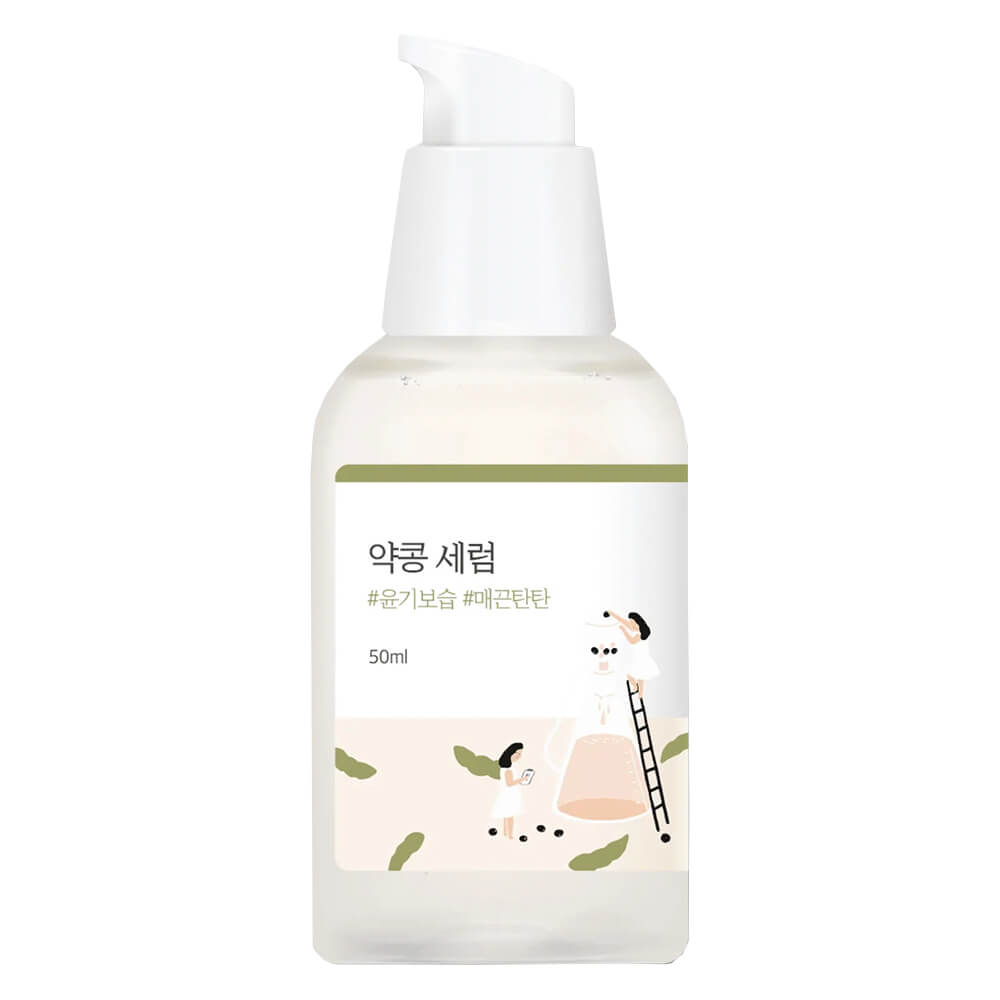 Питательная сыворотка с чёрной соей и комплексом витаминов B Round Lab Soybean Serum