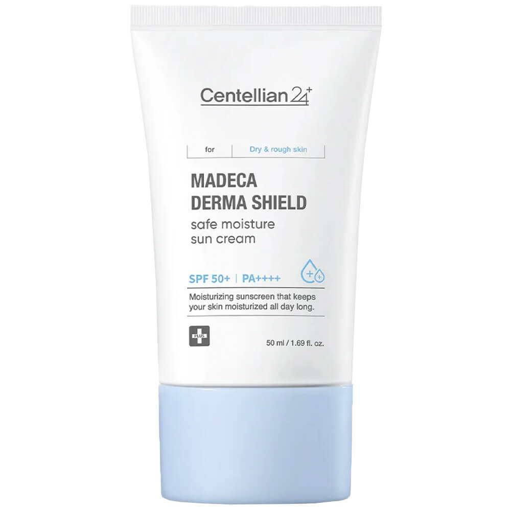 Солнцезащитный крем для лица Centellian24 Madeca Derma Shield Safe Moisture Sun Cream SPF50+ PA++++