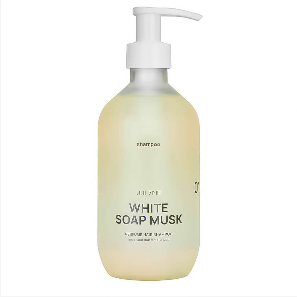 Парфюмированный шампунь для волос с нишевым ароматом JUL7ME Perfume Hair Shampoo White Soap Musk