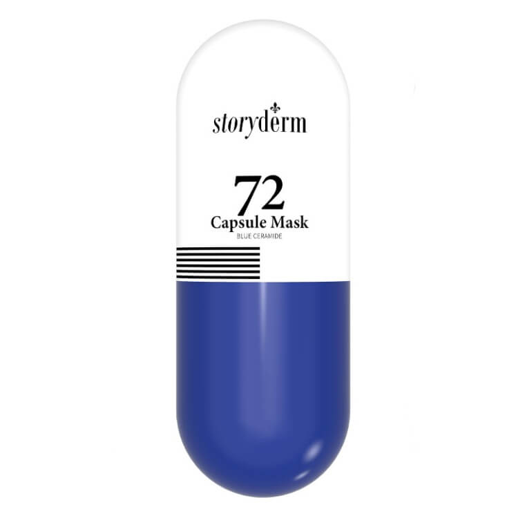 Набор увлажняющих альгинатных масок с церамидами Storyderm 72 Capsule Mask Blue Hydration