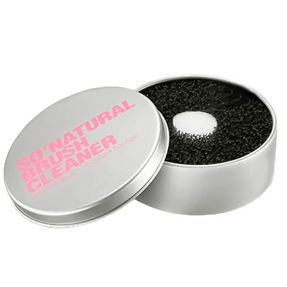 Сухой спонж для быстрой чистки кистей So Natural Brush Cleaner