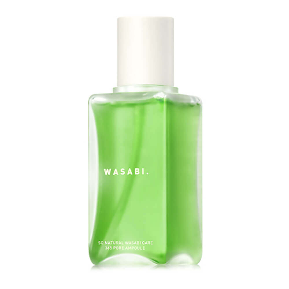 Охлаждающая сыворотка для сужения пор с экстрактом васаби So Natural Wasabi Pore Focus Ampoule